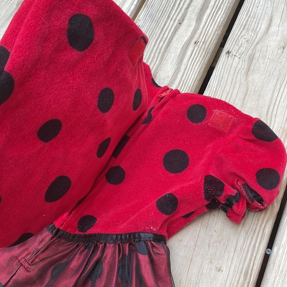🐞 KIDS Ladybug Costume Dress and Headband Size 3T - Picture 7 of 13